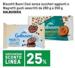 Galbusera - Biscotti Buoni Cosi Senza Zuccheri Aggiunti O Magretti