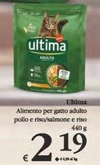 Ultima - Alimento Per Gatto Adulto Pollo E Riso