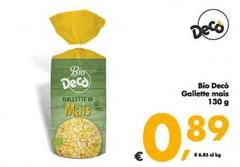 Deco - Gallette Mais Bio