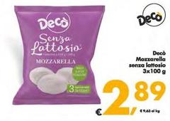 Deco - Mozzarella Senza Lattosio