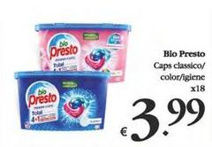 Bio Presto - Caps Classico