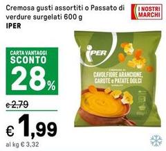Iper - Cremosa O Passato Di Verdure 