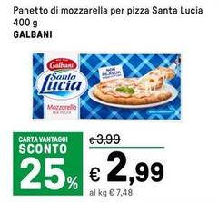 Galbani - Panetto Di Mozzarella Per Pizza Santa Lucia