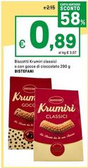 Bistefani - Biscotti Krumiri Classici O Con Gocce Di Cioccolato