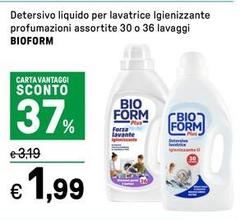 Bioform - Detersivo Liquido Per Lavatrice Igienizzante 