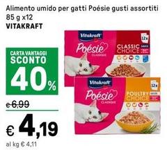 Vitakraft - Alimento Umido Per Gatti Poésie
