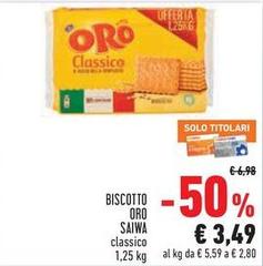 Saiwa - Biscotto Oro