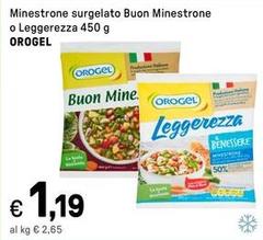 Orogel - Minestrone Surgelato Buon Minestrone O Leggerezza