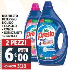 Bio Presto - Detersivo Liquido Classico