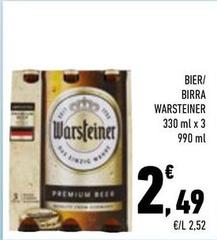 Warsteiner - Birra