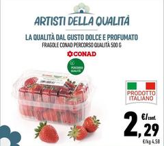 Conad - La Qualità Dal Gusto Dolce E Profumato Fragole Percorso Qualità