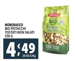 Noberasco - Bio Pistacchi Tostati Non Salati