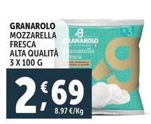 Granarolo - Mozzarella Fresca Alta Qualità