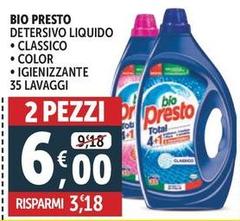 Bio Presto - Detersivo Liquido Classico