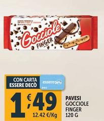 Pavesi - Gocciole Finger