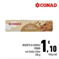 Conad - Biscotti Ai Cereali