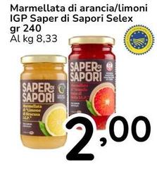 Selex - Marmellata Di Arancia/Limoni IGP Saper Di Sapori