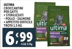 Ultima - Croccantini Per Gatti Sterilizzati