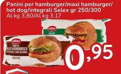 Selex - Panini Per Hamburger/Maxi Hamburger/Hot Dog/Integrali 