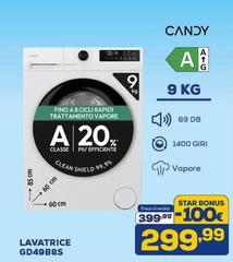 Candy - Lavatrice GD49B8S