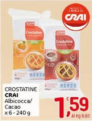 Crai - Crostatine Albicocca/ Cacao