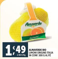 Almaverde - Bio Limoni Origine Italia In Conf.