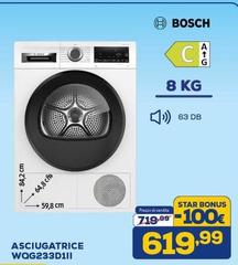 Bosch - Asciugatrice Wqg233d11i