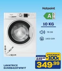 Hotpoint - Lavatrice EUNR6410FWWIT
