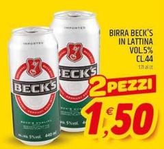 Becks - Birra In Lattina 