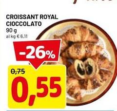 Royal - Croissant Cioccolato