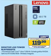 Lenovo - Desktop LOQ Tower 91AY0022XD
