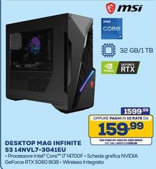 Msi - Desktop Mag Infinite S3 14nvL7-3041eu