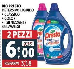 Bio Presto - Detersivo Liquido Classico