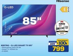 Hisense - Q-Led Smart Tv 85