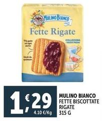 Mulino Bianco - Fette Riscottate Rigate