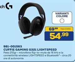 Bosch - Cuffie Gaming G321 Lightspeed