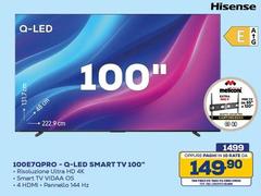 Hisense - 100E70PRO Q-Led Smart TV 100