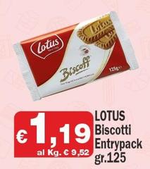 Lotus -  Biscotti Entrypack