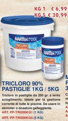Marten Pool - Tricloro 90% Pastiglie
