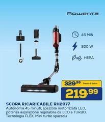Rowenta - Scopa Ricaricabile RH2077