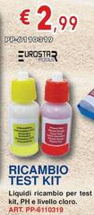 Eurostar Pools - Ricambio Test Kit