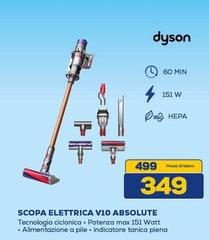 Dyson - Scopa Elettrica V10 Absolute