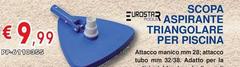 Eurostar Pools - Scopa Aspirante Triangolare Per Piscina