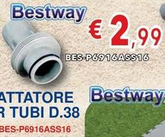 Bestway - Adattatore Per Tubi D.38