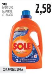 Sole - Detersivo Lavatrice 