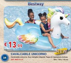 Bestway - Cavalcabile Unicorno