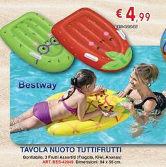 Bestway - Tavola Nuoto Tuttifrutti