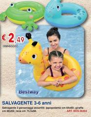 Bestway - Salvagente 3-6 Anni