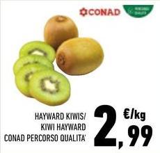 Conad - Kiwi Hayward Percorso Qualita'