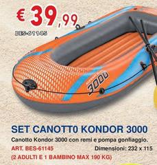 Max - Set Canotto Kondor 3000